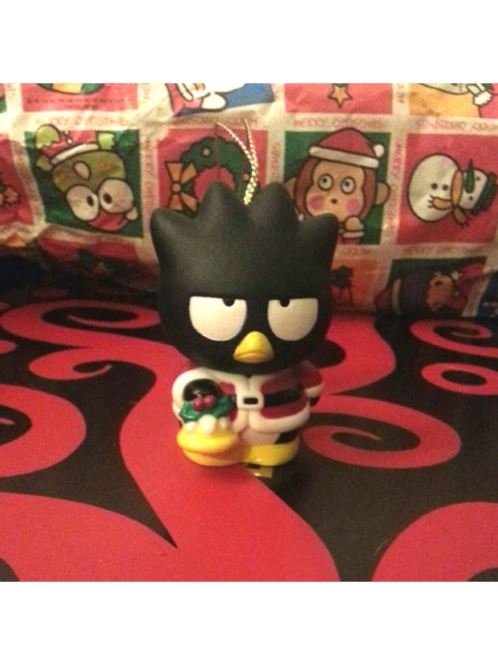 RARE Sanrio Badtz Maru Christmas Ornament